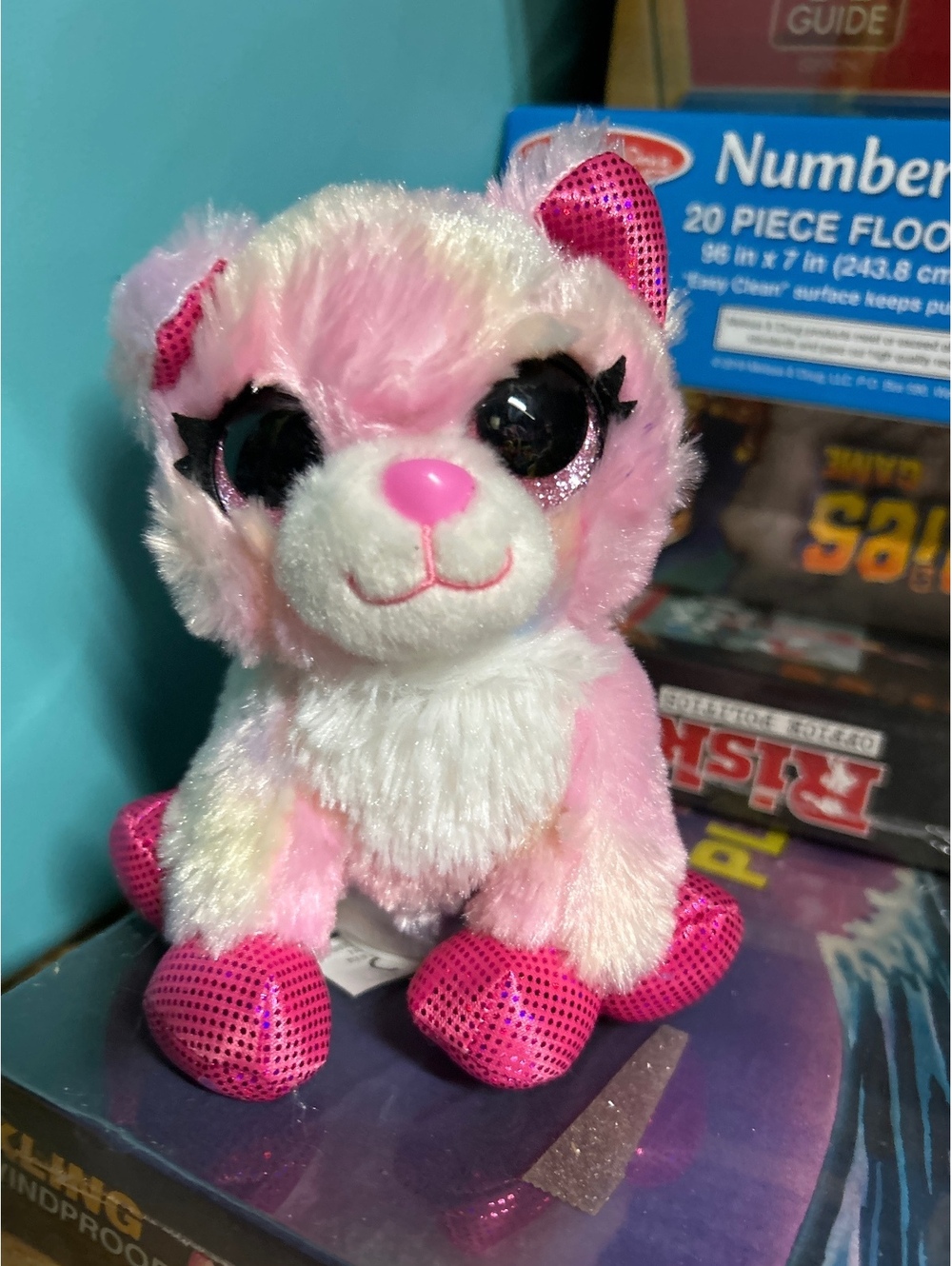 Zuru Plush Pink Calico Cat - Meows